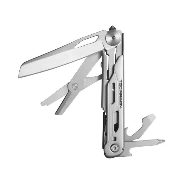  Besteck PENTAGON AXEL CAMPING MULTITOOL D19006 SILBER 