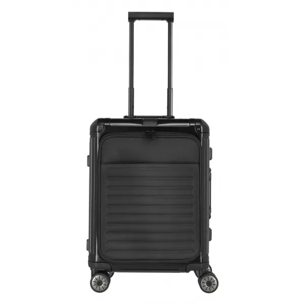  Koffer TRAVELITE NEXT 4W S FRONT POCKET SCHWARZ 