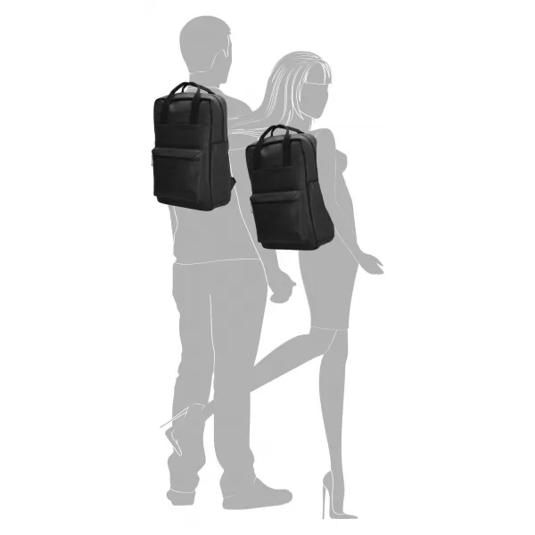  Rucksack ENRICO BENETTI ROTTERDAM 13 NOTEBOOK BACKPACK SCHWARZ 