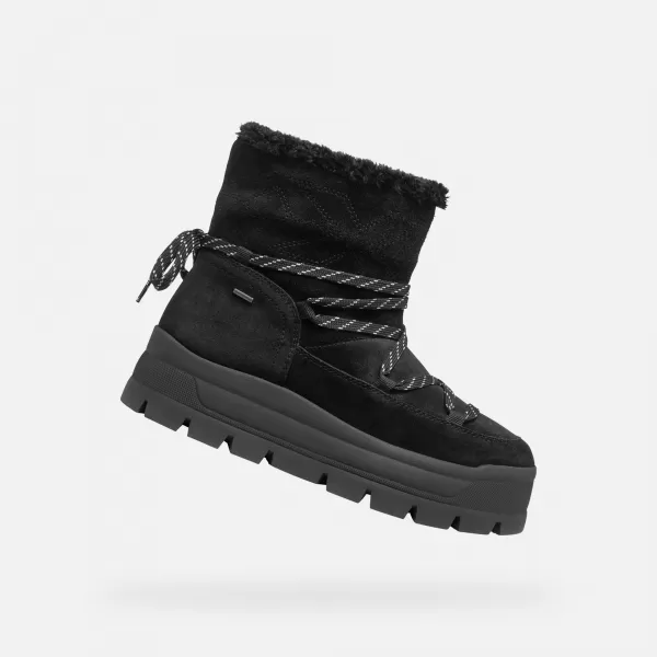  Damenschuhe GEOX SPHERICA EC7.1 A G004517 SCHWARZ 