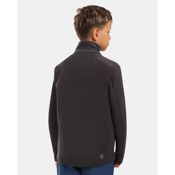  Fleece-Sweatshirt für Kinder KILPI GLAMER-J ZJ0203KI SCHWARZ 