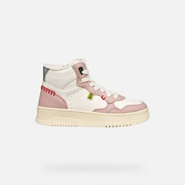 Mädchen-Sneaker GEOX LESTRELLA J56NLA000BCC0674 WEIß 