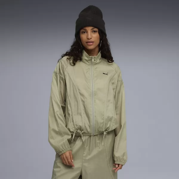  Damenjacke PUMA DARE TO OVERSIZED WOVEN JACKET 63214882 LUX-ARMEE 