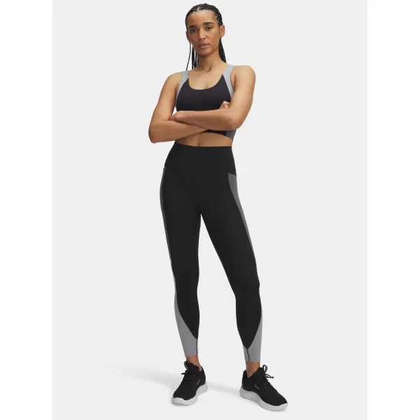  Leggings für Damen UNDER ARMOUR MERIDIAN COLORBLOCK ANKLE LG 6004002-003 SCHWARZ 