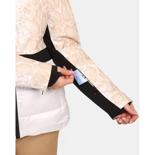  Damen-Skijacke KILPI LENA-W ZL0106KI WEIß 