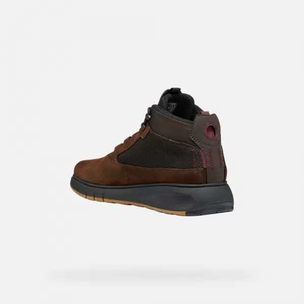  Herrenschuhe GEOX AERANTIS 4X4 ABX G011149 DUNKELBRAUN 