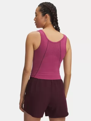 Damen-Tanktop UNDER ARMOUR UA VANISH SEAMLESS TANK ROT