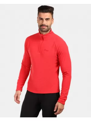Fleece-Sweatshirt für Herren KILPI ALMERI-M ZM0209KI ROT