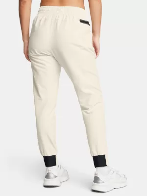 Damen-Jogginghose UNDER ARMOUR UA UNSTOPPABLE JOGGER 1376926-110 WEIß