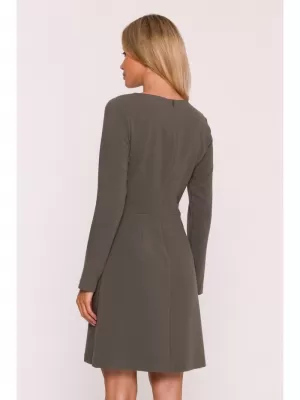 Kleid STYLOVE S419 KHAKI