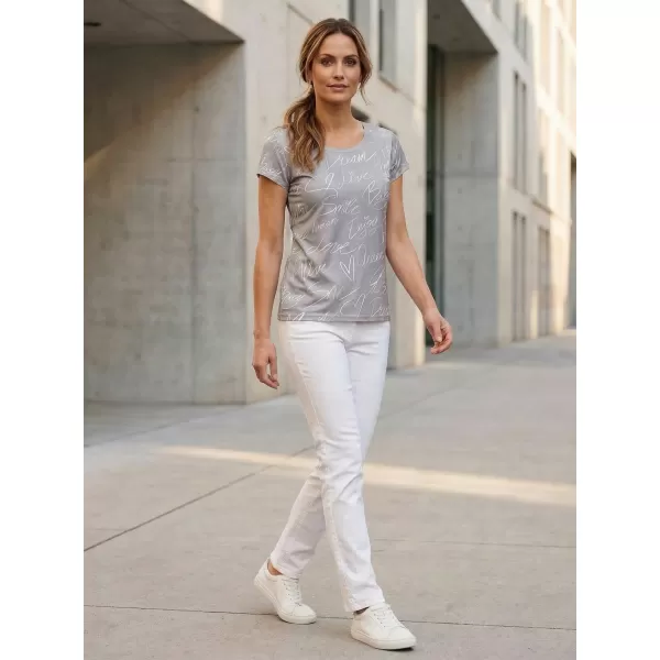  Damen Freizeitshirt Premium ALTISPORT VOJ/ALW084TR06 BEIGE 