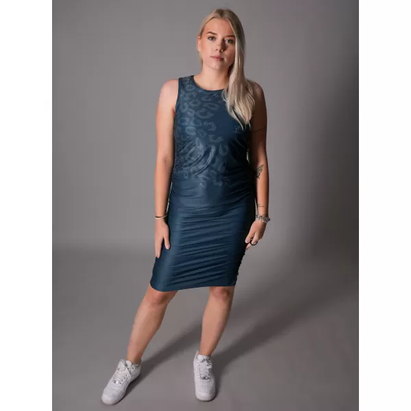  Premium-Kleid für Damen ALTISPORT VOJ/ALW047SAT03 BLAU 