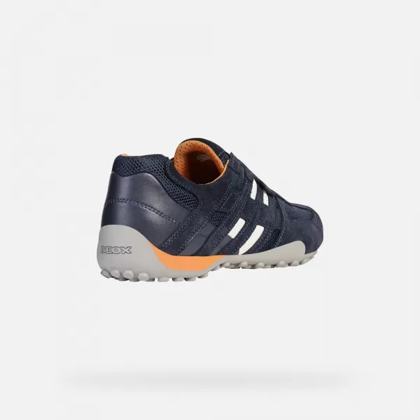  Herren-Sneaker GEOX SNAKE G002632 DUNKELBLAU 