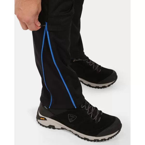  Softshellhose für Herren KILPI NORWEL-M ZM0416KI SCHWARZ 