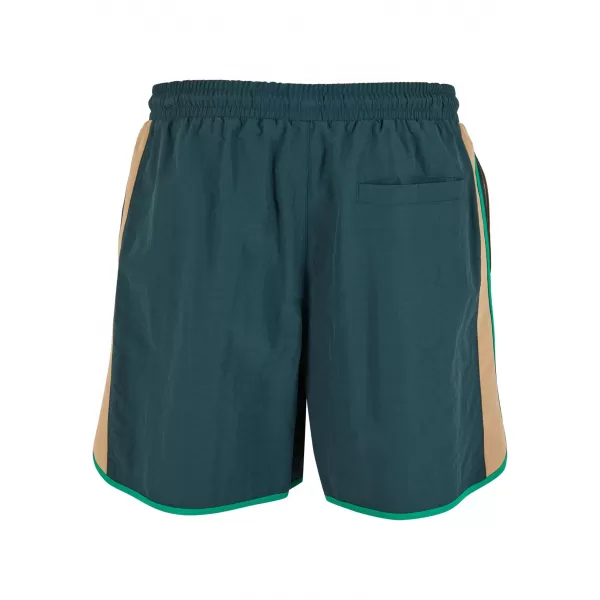  Badeshorts für Herren URBAN CLASSICS TB7348 FLASCHENGRÜN 