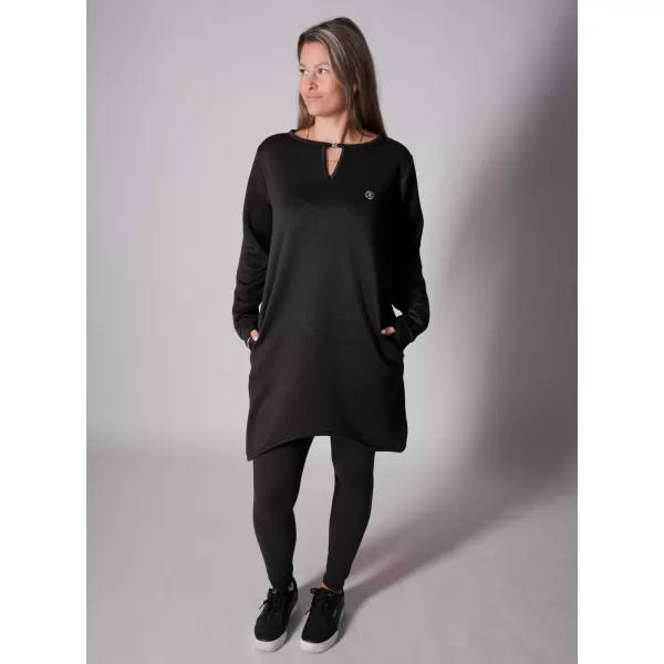  Damen-Sweatshirt KIXMI VELLI SCHWARZ 