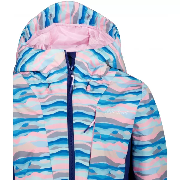 Winterjacke für Damen ALTISPORT GELSI DUNKELBLAU 