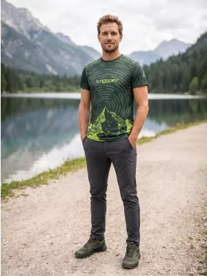 Herren Freizeithemd Premium ALTISPORT VOJ/ALM121TR06 KALK