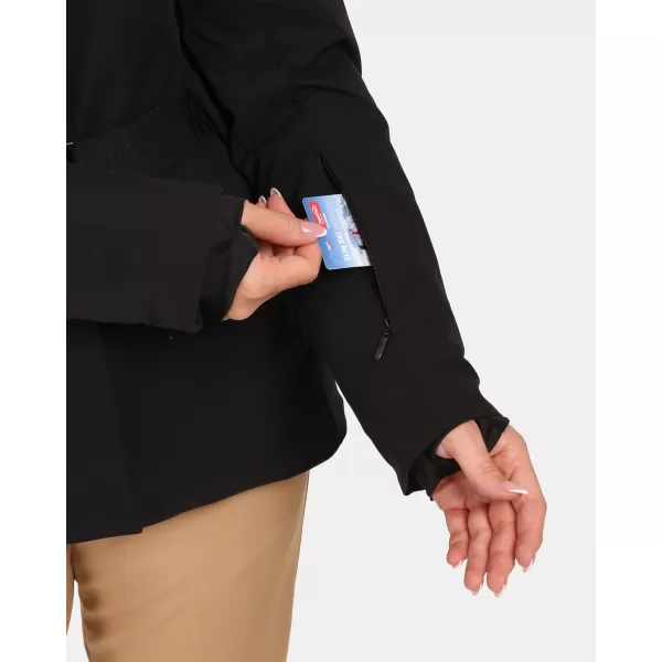  Damen-Skijacke KILPI CARRIE-W ZL0108KI SCHWARZ 