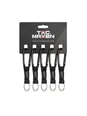 Karabiner PENTAGON CARABINER 7ΜΜ D25028 SCHWARZ