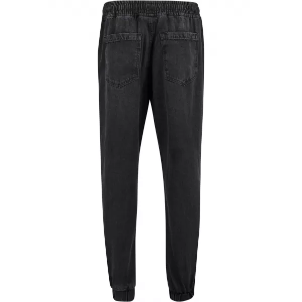  Herrenjeans URBAN CLASSICS TB7296 SCHWARZ GEWASCHEN 