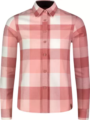 Frauenflanellhemd NORDBLANC HALCYON NBSSL8244 ROSA