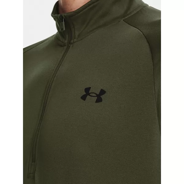  Herren-T-Shirt UNDER ARMOUR UA TECH 2.0 1/2 ZIP 1328495-392 GRÜN 