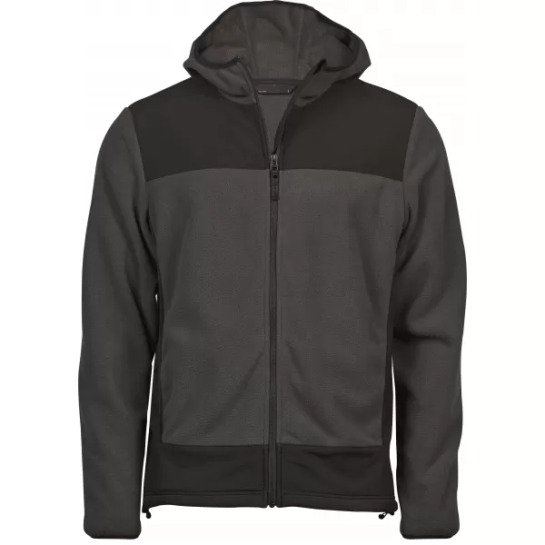  Herrenjacke TEE JAYS | TJ 9124 ASPHALT/SCHWARZ 