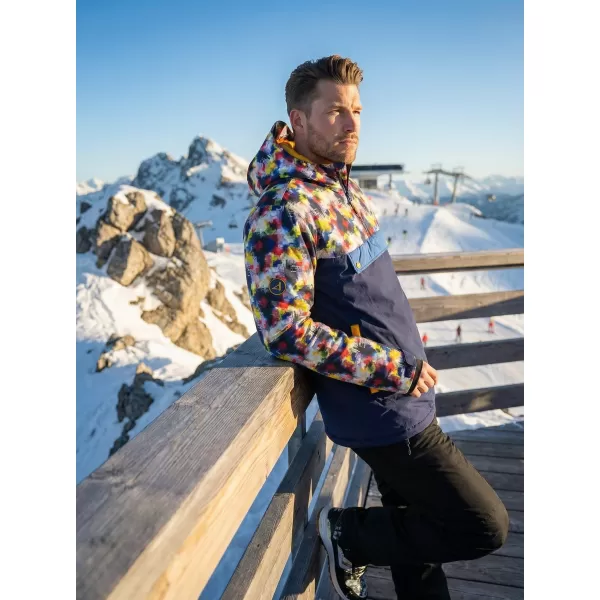  Herren-Winterjacke ALTISPORT GALON DUNKELBLAU 