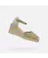 Damensandalen GEOX GELSA LOW HELLGRÜN