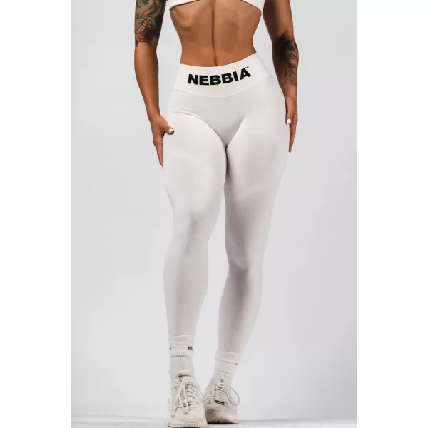  Extra-Push-Up-Leggings mit hoher Taille FLOW SEAMLESS 496 CREAM Nebbia 