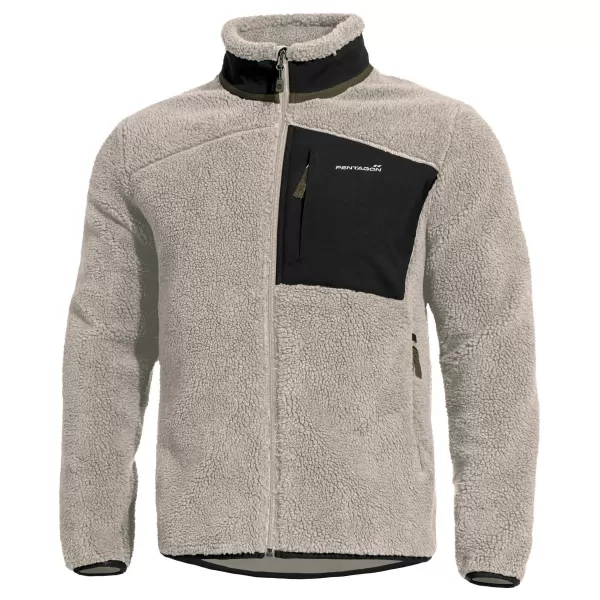  Fleece-Sweatshirt PENTAGON SUMMIT SHERPA FLEECE K08063 WÜSTENBRÄUNE 
