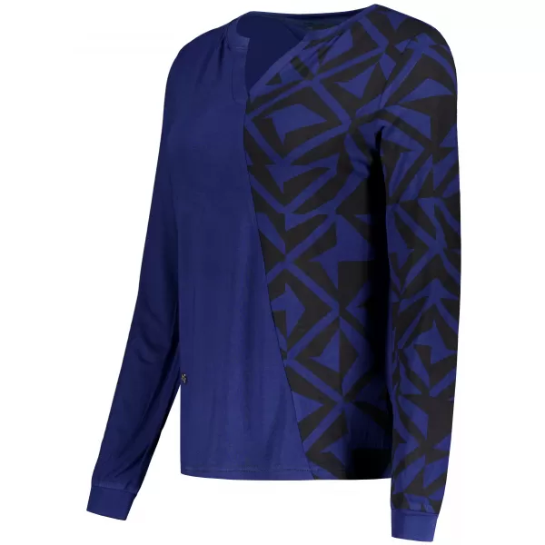  Damen-T-Shirt KIXMI VIVIANE DUNKELBLAU 