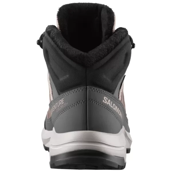  Damenschuhe SALOMON X-ADVENTURE COLDRUSH WATERPROOF W ETHEREA/EISEN/MAHAGONI-ROSE 