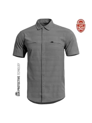 Herrenhemd PENTAGON RIPPLE SUNPROOF SHIRT K02028 WOLF/GRAU