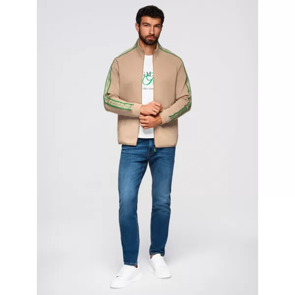  Herren-Sweatshirt OMBRE OM-SSDS-0131 BRAUN 