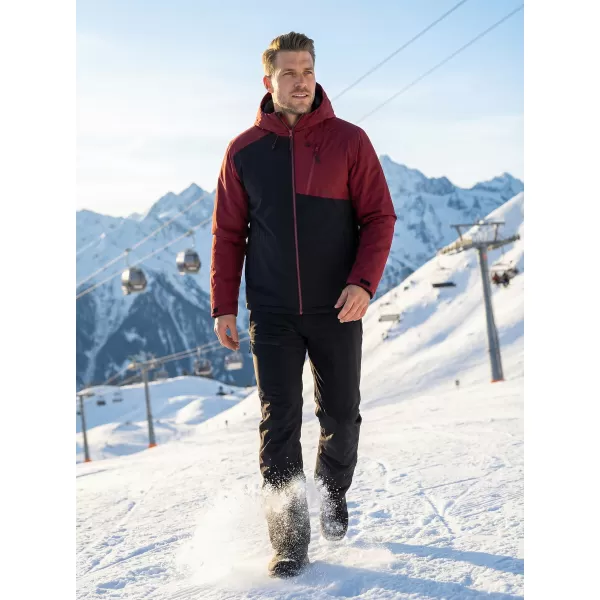  Herren-Winterjacke ALTISPORT GALLUS BURGUND 