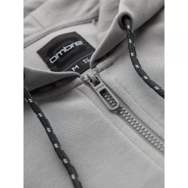  Herren -Sweatshirt OMBRE BLACK OM-SSZP-0210 GRAU 
