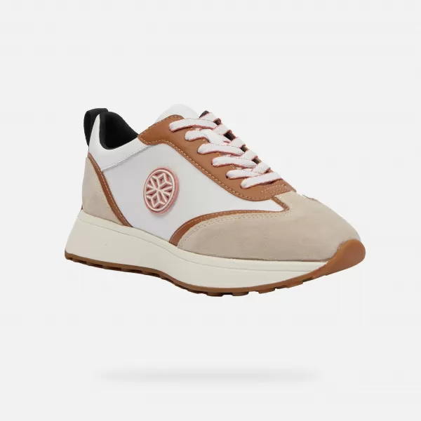  Damen-Sneaker GEOX AMABEL BEIGE 