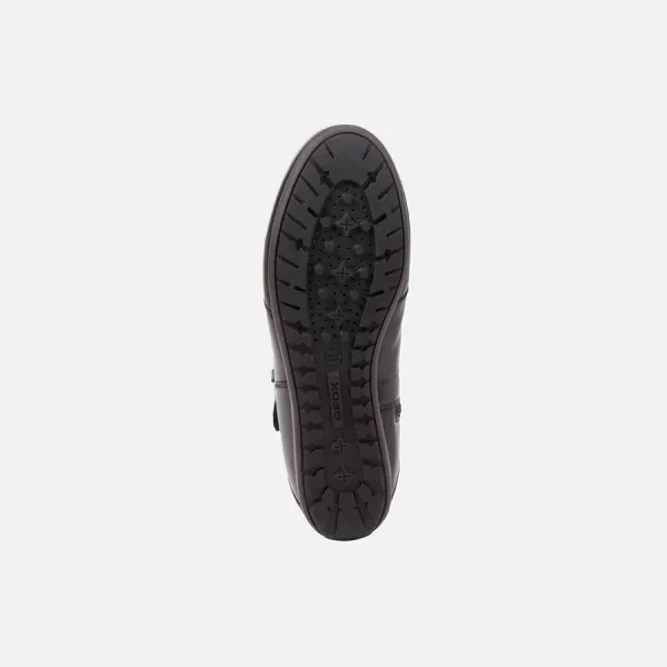  Damen-Schnürschuhe GEOX NEW MOENA SCHWARZ 