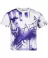 Funktionaler t -Shirt -Prämie von Kindern ALTISPORT VOJ/ALK076TR01 VIOLETT/WEIß