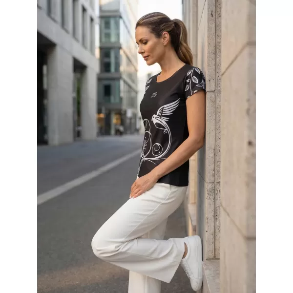  Damen Freizeitshirt Premium ALTISPORT VOJ/ALW106TR06 SCHWARZ 