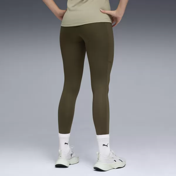  Gamaschen PUMA W TAD ESSENTIAL TIGHT - HW 7/8 52589970 DUNKLE OLIVE 