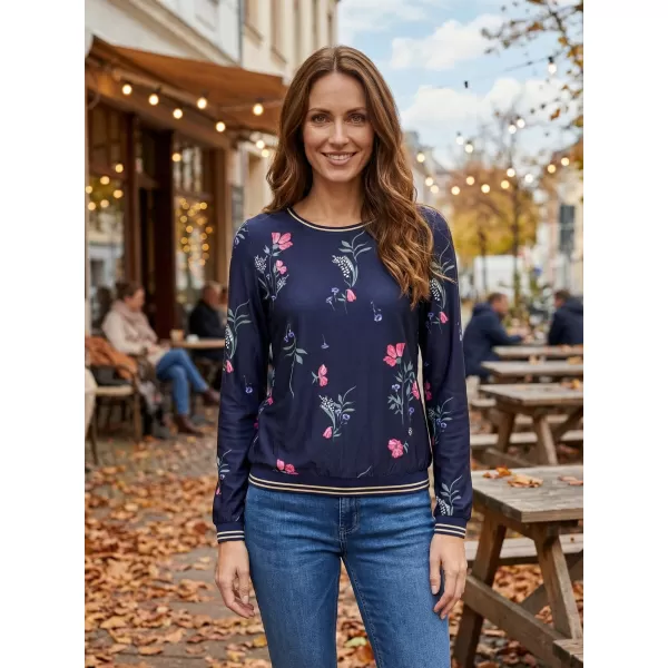  Damen-T-Shirt KIXMI VANESSA DUNKELBLAU 