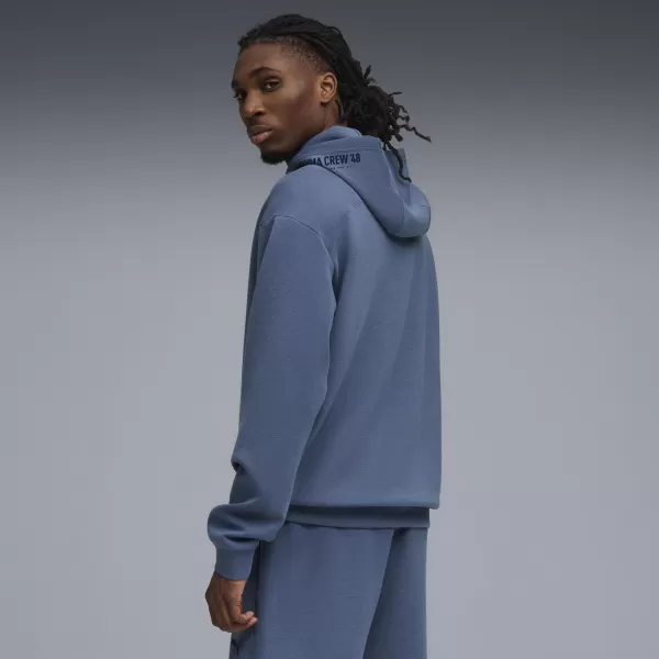  Herren-Sweatshirt PUMA M CLOUDSPUN HOODIE 52759580 DUNKLES INDIGO-HEIDEKRAUT 