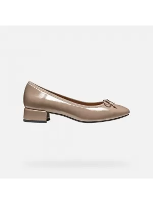 Damenschuhe mit Absatz GEOX FLORETIA BEIGE