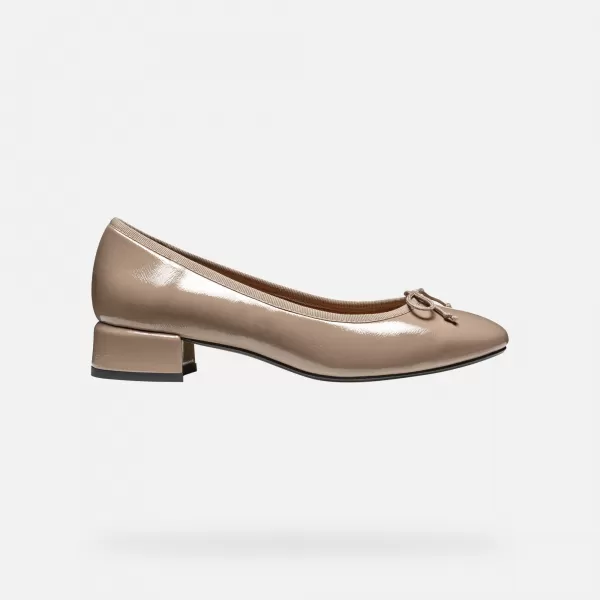  Damenschuhe mit Absatz GEOX FLORETIA BEIGE 