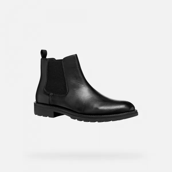  Herrenschuhe GEOX REDCLIF G011413 SCHWARZ 