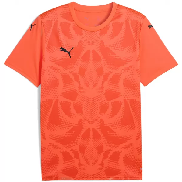  Herren -Trikot PUMA TEAMULTIMATE JERSEY 706280_38 NEON SUN/ NEONSONNE/PUMA SCHWARZ 