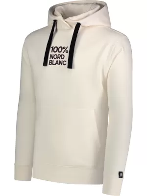Herren -Sweatshirt NORDBLANC VORTEX NBSMS8222 CREMIG